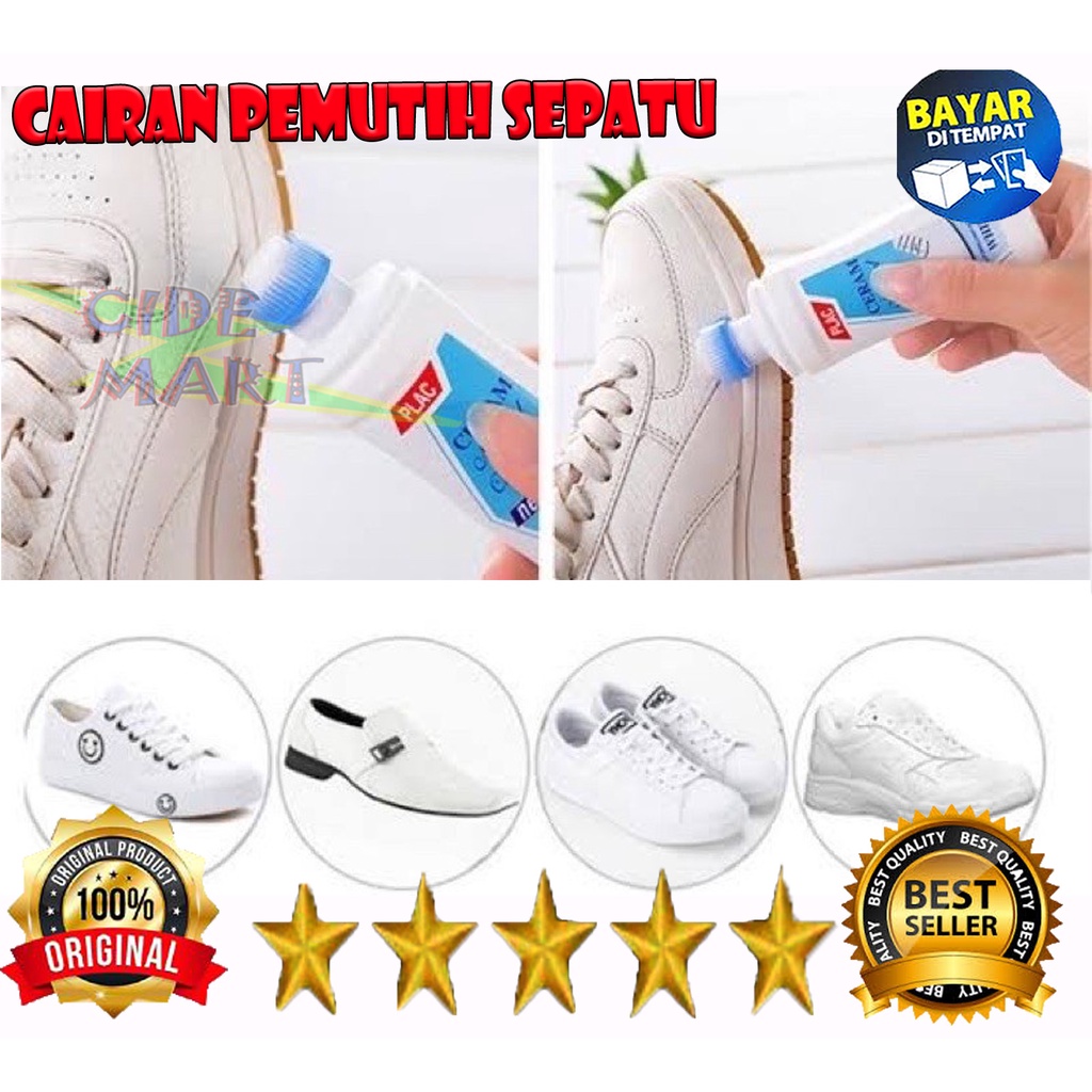 CAIRAN PEMUTIH PEMBERSIH SEPATU CLEANER SHOES WHITENING