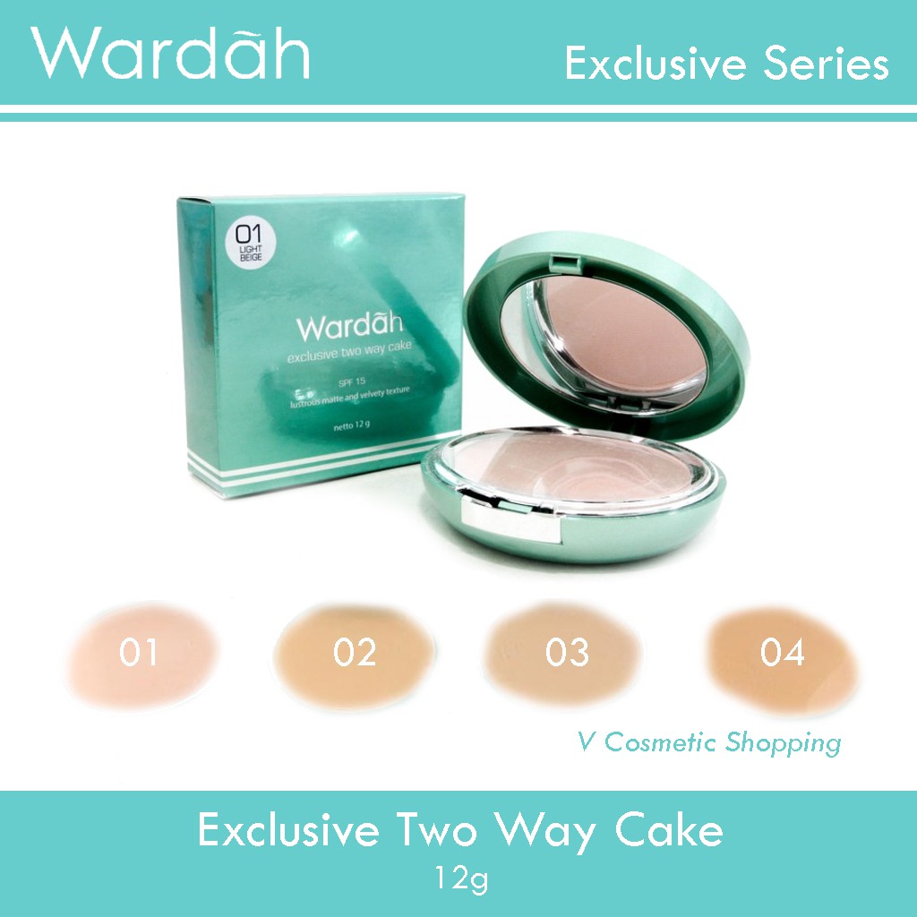 Wardah Exclusive Two Way Cake TWC