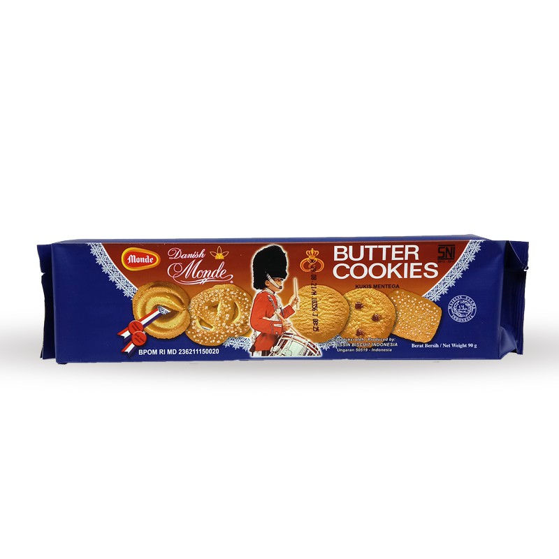 Jual Monde Butter Cookies 90 gr Shopee Indonesia