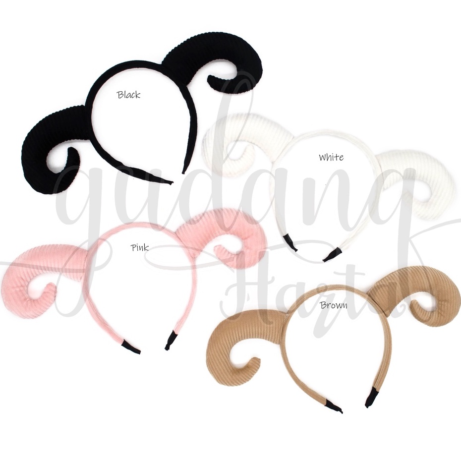 Bando Tanduk Kambing Bandana Motif Sheep Horn GH 211125