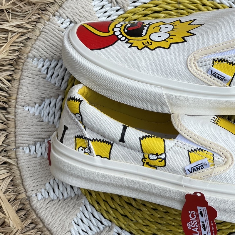 Sepatu Vans Slip On The Simsons-Bart // Vans Slip On Pria Wanita Import Quality