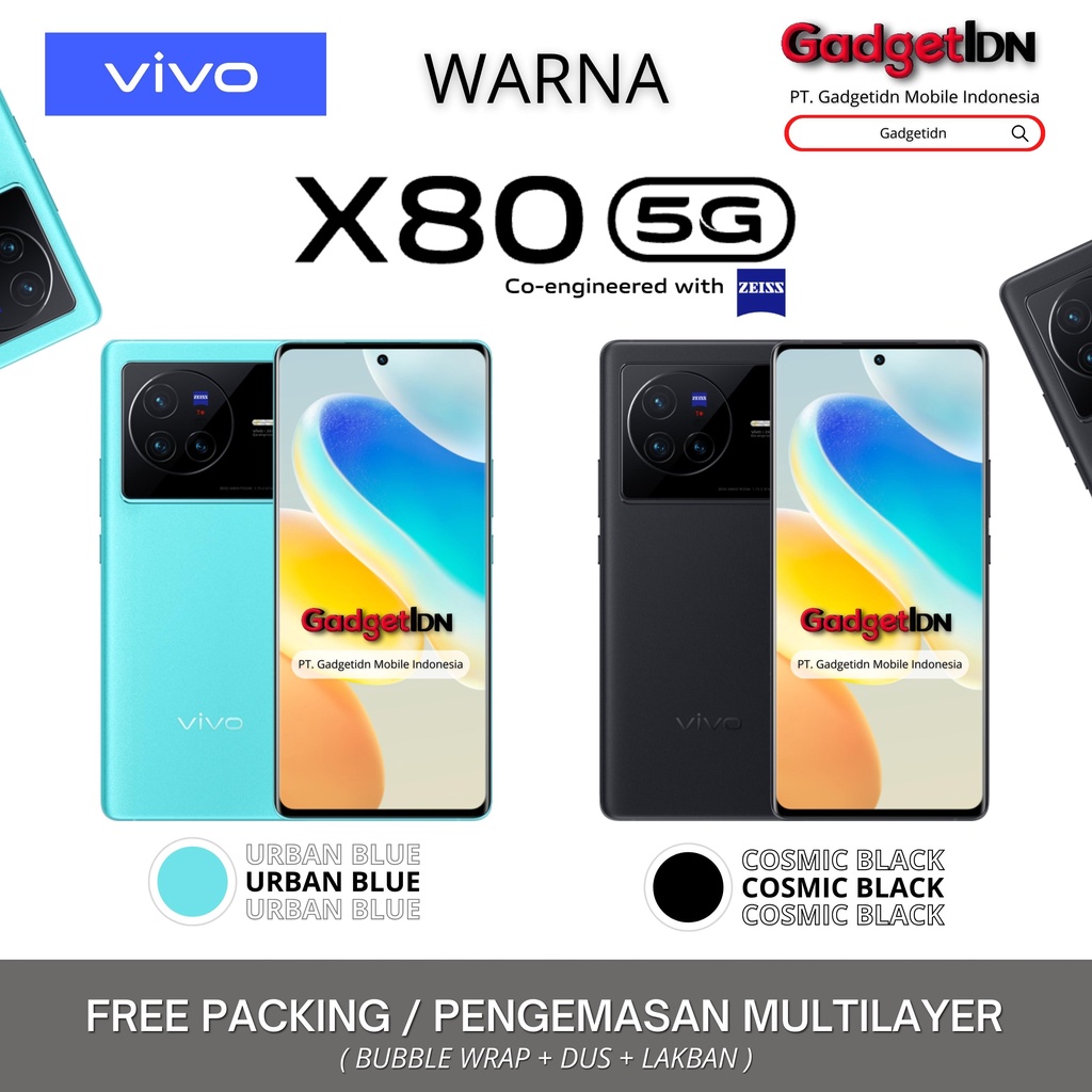 VIVO X80 PRO | X80 5G 12/256GB X80PRO GARANSI RESMI VIVO