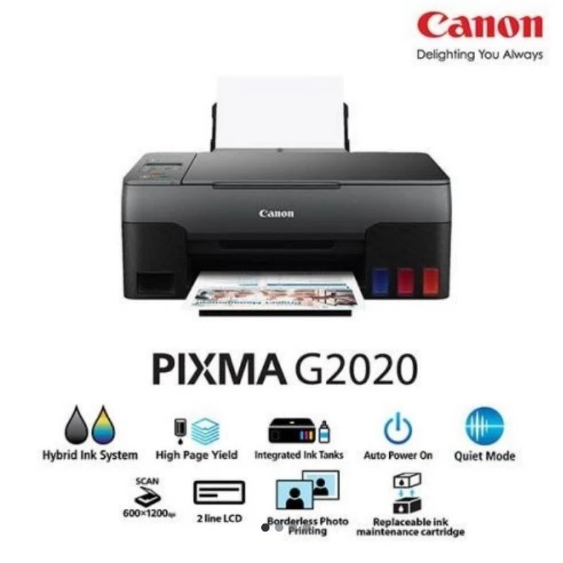 Printer canon G2020/canon pixma G2020 terbaru dari G2010