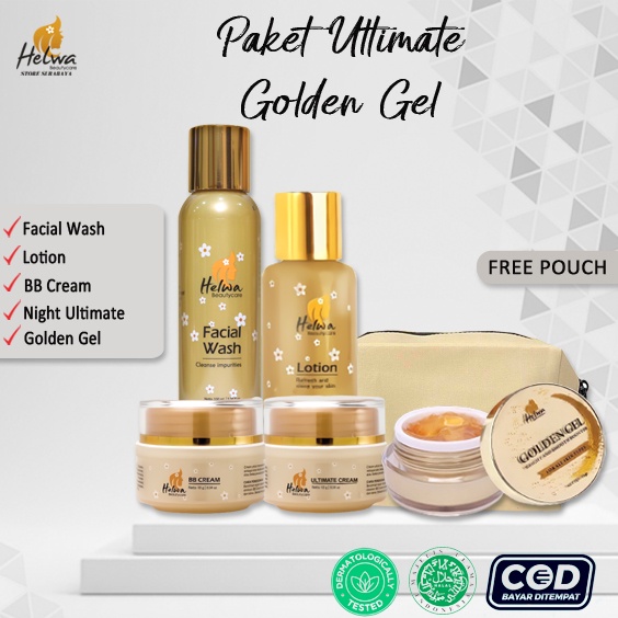 PAKET ULTIMATE GOLD (WAJIB KONSUL) HELWA BEAUTYCARE