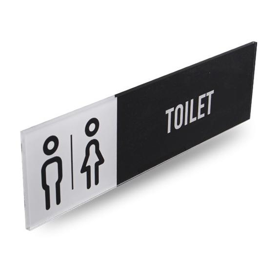 

Office & Stationery | Document Organizer | Restroom Acrylic Rectangle Sign | Best Seller