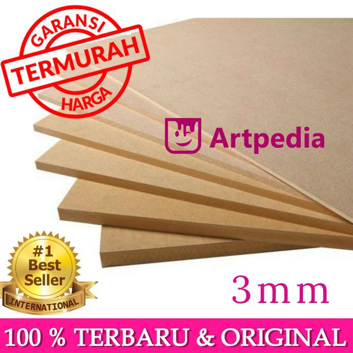 HOT SALE Papan MDF 3mm ukuran A3