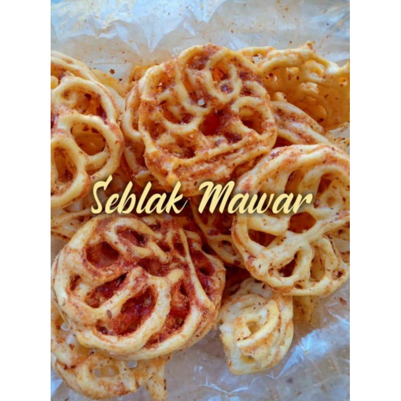 

krupuk seblak mawar 250gr