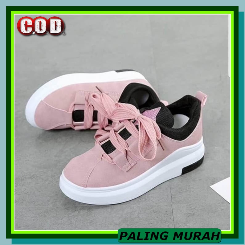 Sneakers Wanita Sepatu Sr Cewek Sneaker Sepatu Kets Fashion Ys205 FJ207 Sepatu Wanita Sneaker Arsya