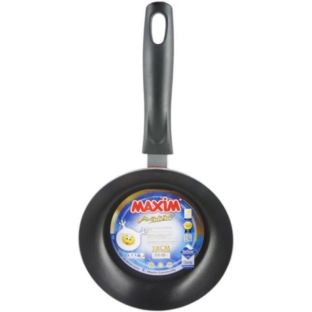 Maxim Teflon 18Cm/ Pengorengan Teflon Maxim 18CM/ Frypan Maxim Valentino 18CM