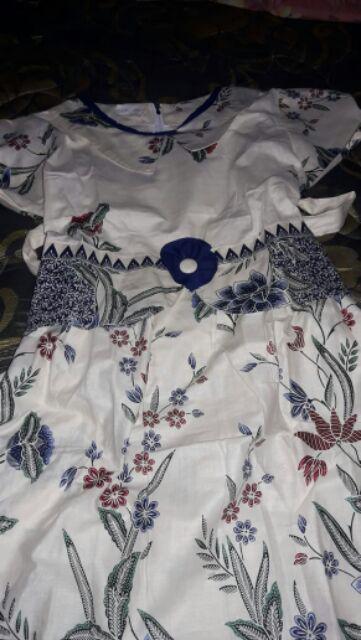 Dress Terusan 032 078 081 110 226 245 Batik Gaun Anak Zara Seragam Keluarga Katun