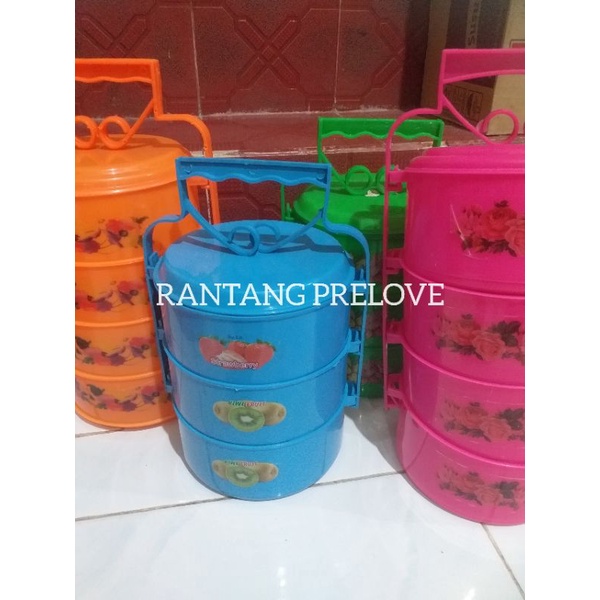 PRELOVE RANTANG PLASTIK ISI 2 3 4 RANTANG YASINAN RANTANG PLASTIK RANTANG TASYAKURAN RANTANG TAHLILA