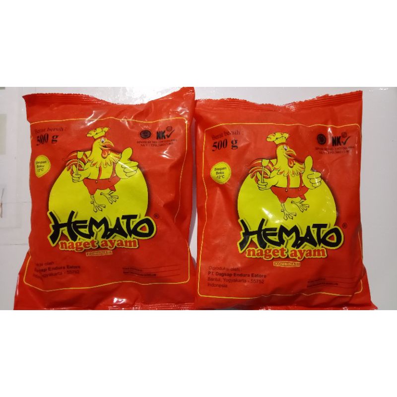 

Hemato Naget Ayam 500 gr / Frozen Food