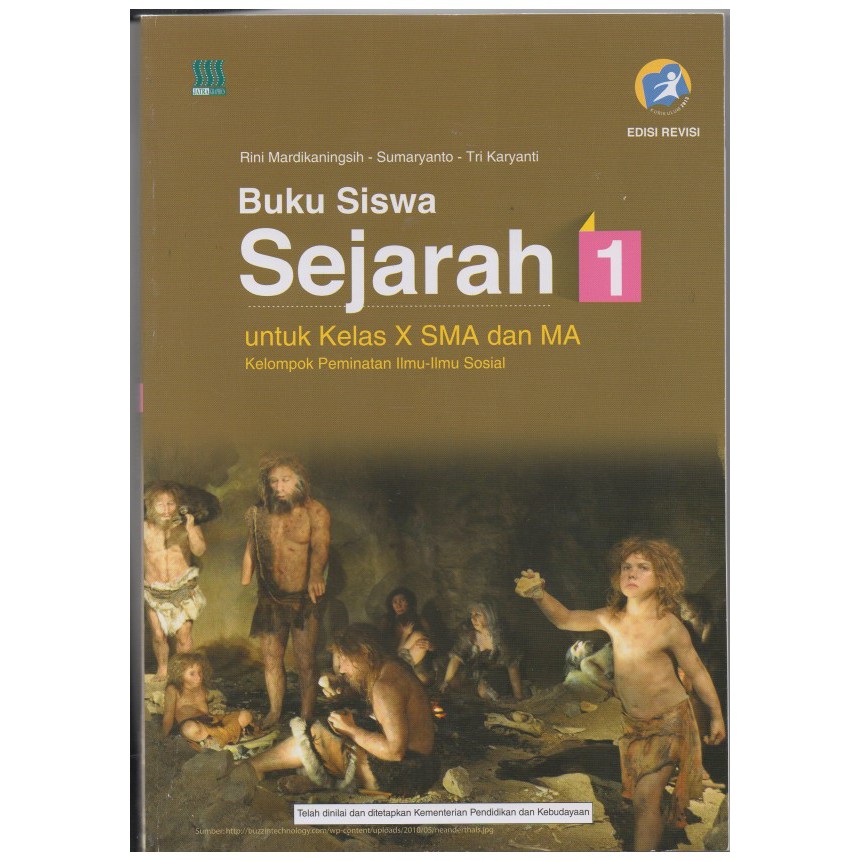 Buku Paket Sejarah Peminatan Kelas 10 Kurikulum 2013 Seputar Sejarah