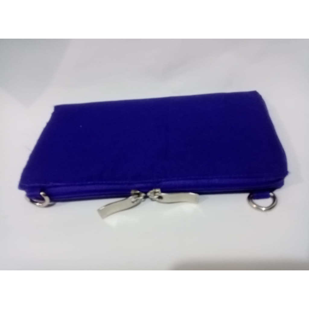 Inner dompet rajut 20x11 cm lapis+ring D