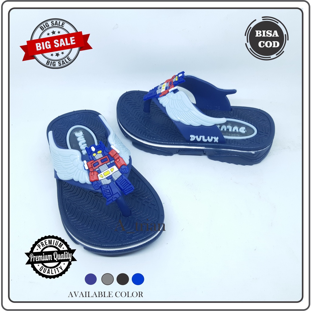 SENDAL ANAK DULUX CQ 051 / SENDAL ANAK LAKI - LAKI