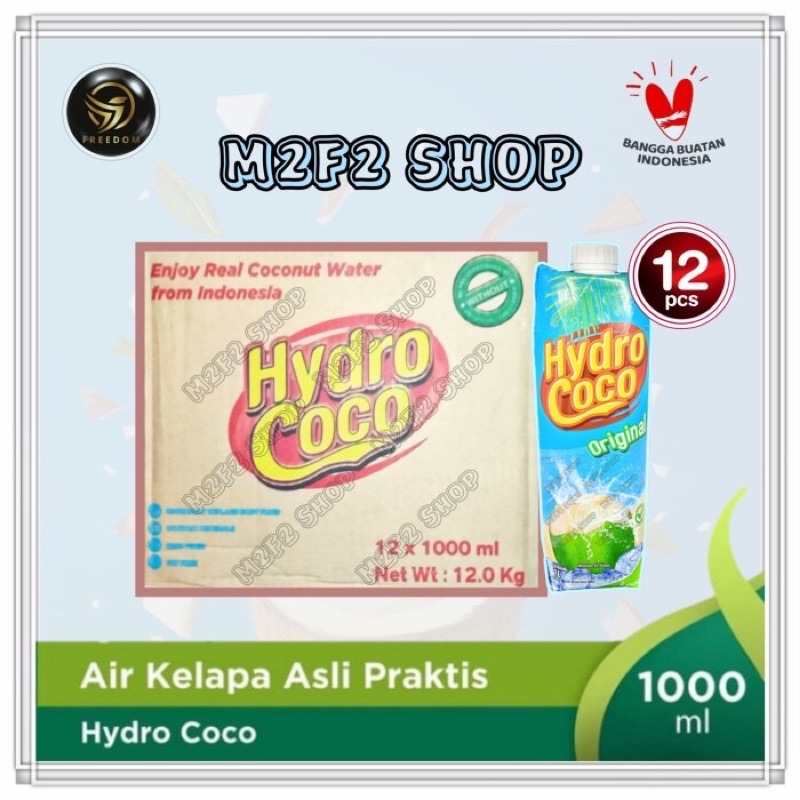 

Minuman Air Kelapa Hydro Coco Original - 1000 ml | 1 Liter (Kemasan Karton)