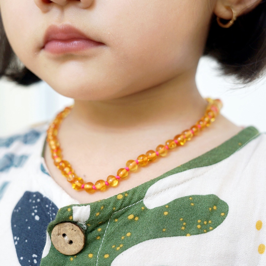 XB54LC-P Kalung Amber Tumbuh Gigi Bayi By Carlis Baby