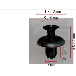 KANCING KLIP CENGKEH TEKAN MITSUBISHI TRITON / TOYOTA ( TGL )