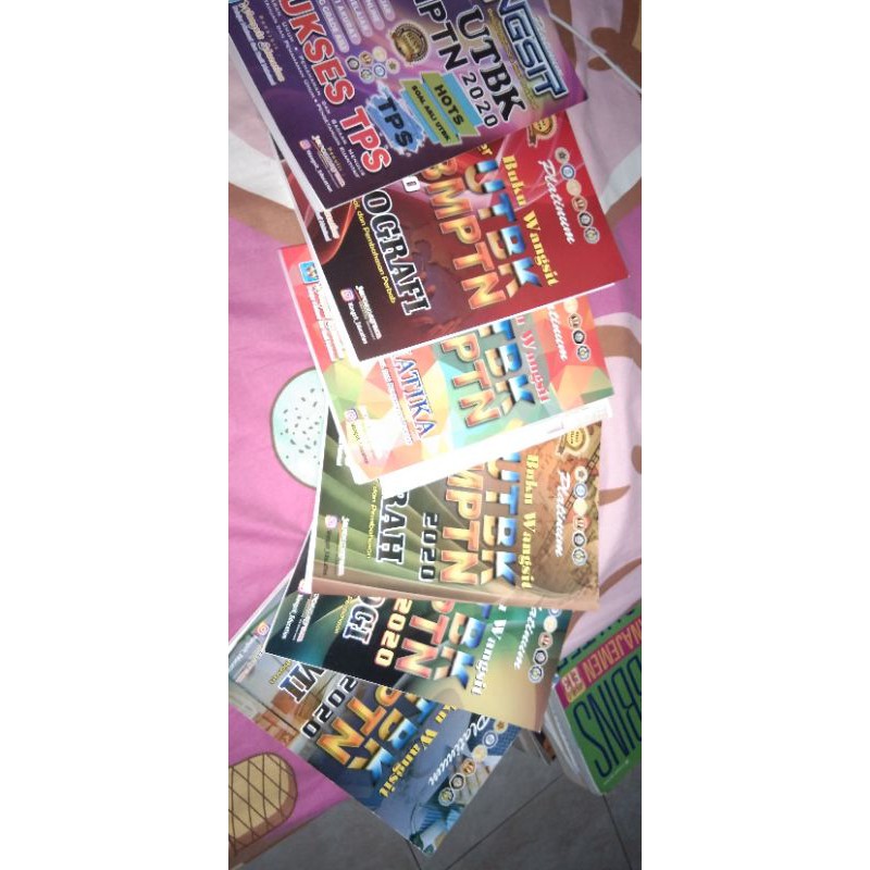 Buku Wangsit UTBK SBMPTN 2020 Paket Platinum TPS dan Soshum BEKAS