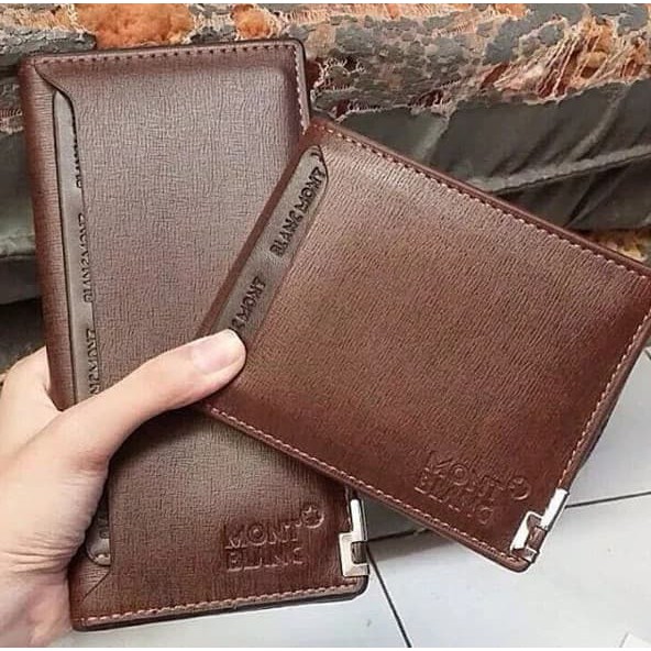Dompet Couple Kulit Mount Blanc Import Quality