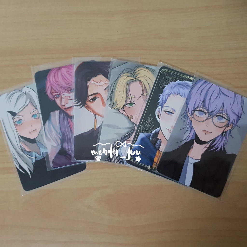 xBOOKEDx TOKYO REVENGERS PHOTOCARD FA 6BAJI OISHIIART SHIRO02KI MITSUYA SANZU INUI KOKO RAN RIN HAIT