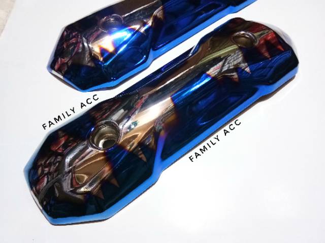 Cover Knalpot - Tameng Knalpot Zoomer Detak Jantung Beat- Scoopy- Vario 110 LED