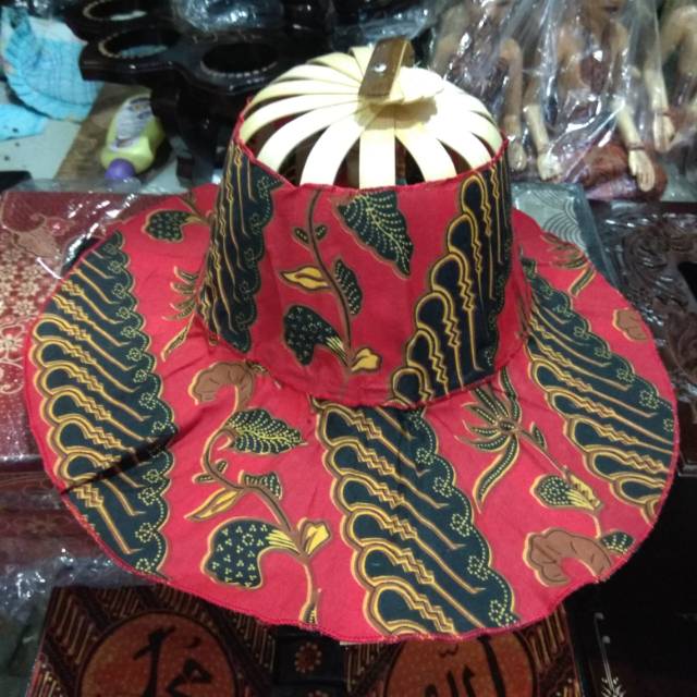 TERMURAH! TOPI BATIK UNIK DARI KIPAS BATIK - SOUVENIR CANTIK KHAS JOGJA BEST SELLER READY STOCK