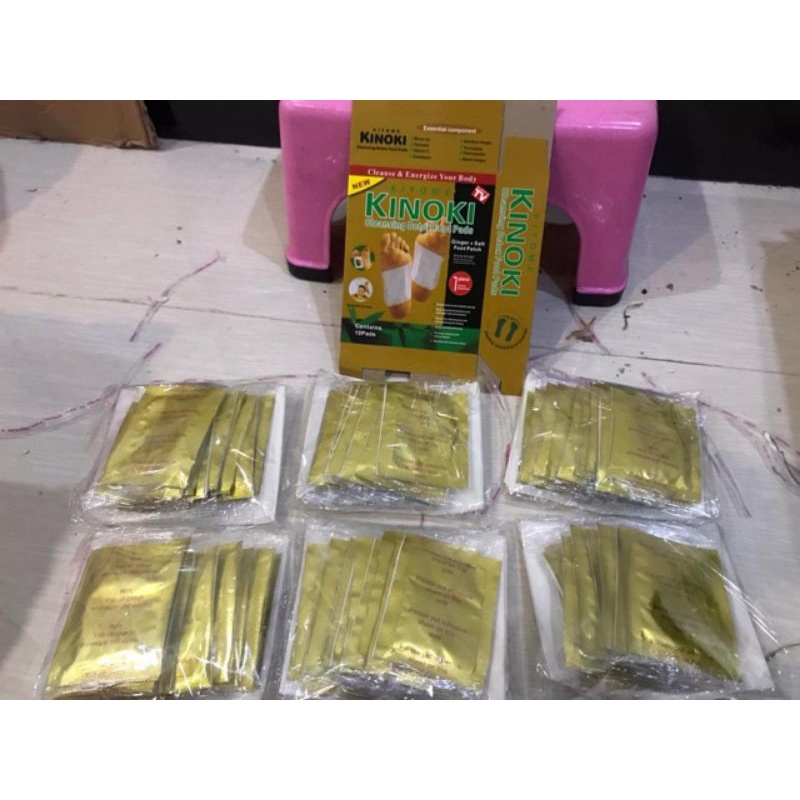 Kinoki Gold Koyo Detoks Koyo Kaki Koyo Kinoki 1 Box isi 10 pcs