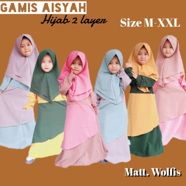 Gamis Aisyah Syari