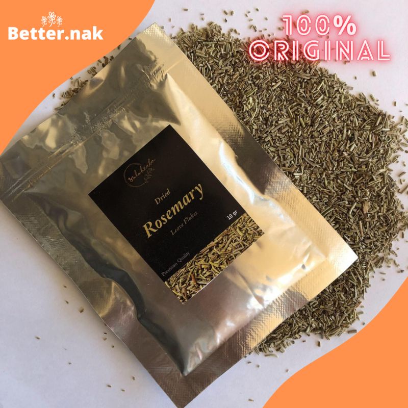 

Rosemary Leaves Flake Kering Import Turki Kualitas Premium 10gr aherbal&spa