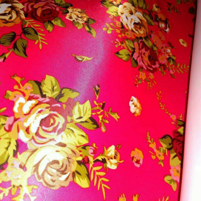 Kain Longchamp Nylon Flowery Red