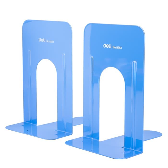 

Terlaris Deli E9263 Book End/Penahan Buku-Metal Book End 228mm - Hitam Keren