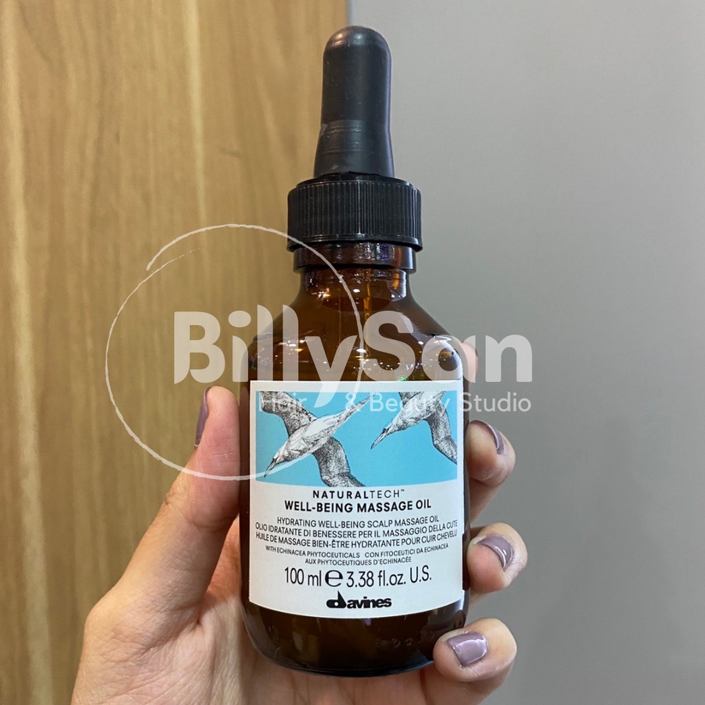 

Davines WELLBEING Massage Oil 100ml Rambut scalp kulit kepala Sensitif