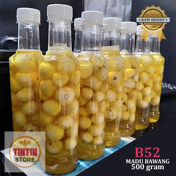 

Madu Bawang Lanang Netto 500 gr, Imunitas Mencegah Virus, Madu Bawang Putih Tunggal, Madu Murni
