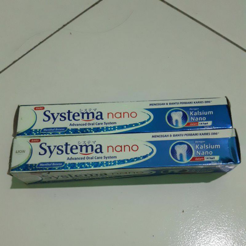 systema nano pasta gigi 75 gr
