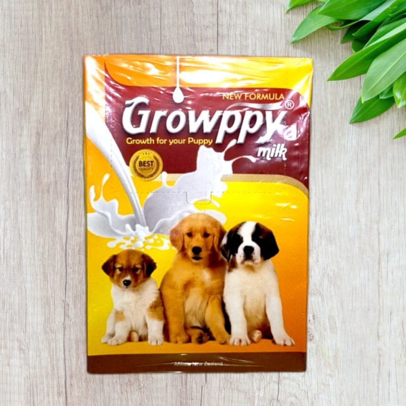 1 BOX SUSU GROWPPY KHUSUS ANAK ANJING MULAI USIA 0