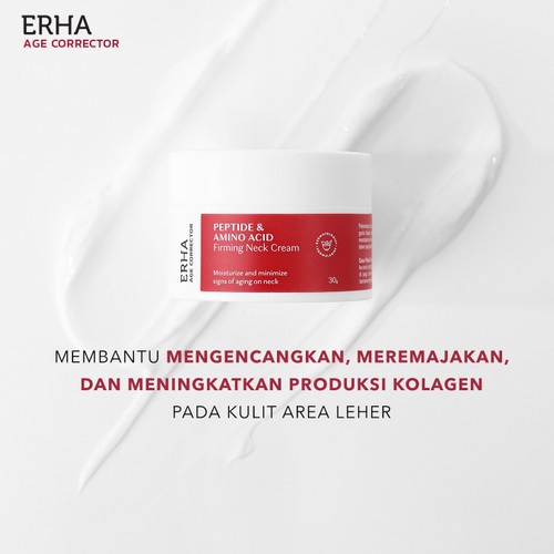 ERHA Krim Leher Age Corrector Peptide &amp; Amino Acid Firming Neck Cream 30 g