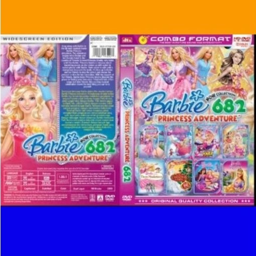 kaset film koleksi BARBIE 682 princess adventure