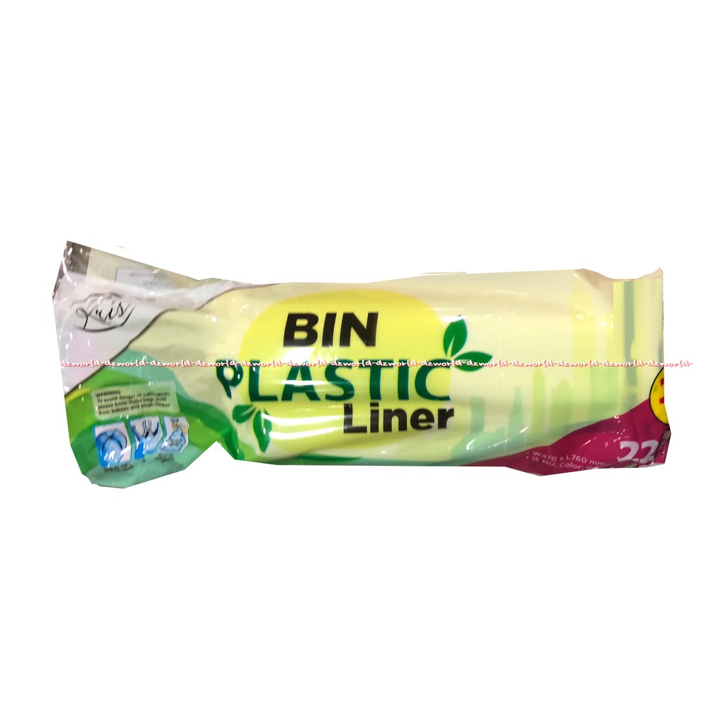 Kris Bin Plastic Liner 22-33Liter Plastik Tempat Sampah Kantong Sampah Ukuran 22 L Isi 20pcs Plastic Bags Krisbin Krisbow 22 Liter