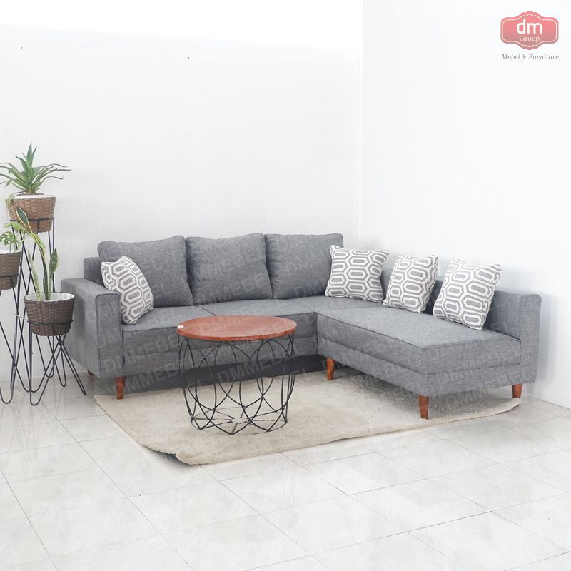 Sofa Minimalis Sudut Sudut L VERNANDA - DM Mebel