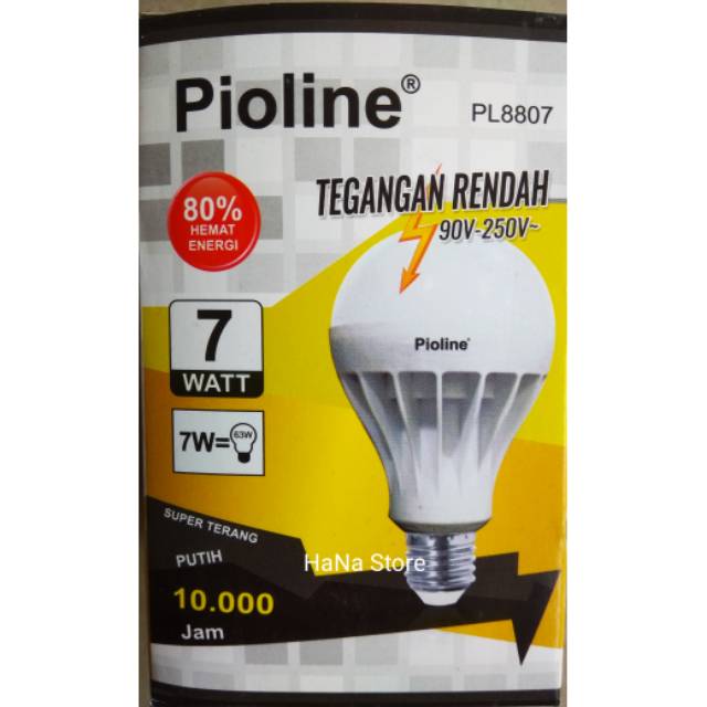 Lampu LED Pioline 7watt