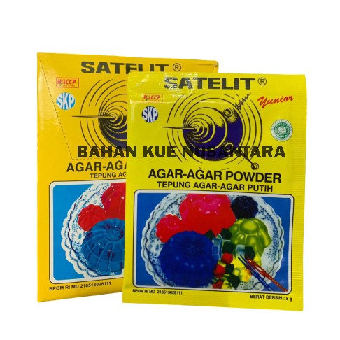 

AGAR AGAR SATELIT YUNIOR SACHET 5gr