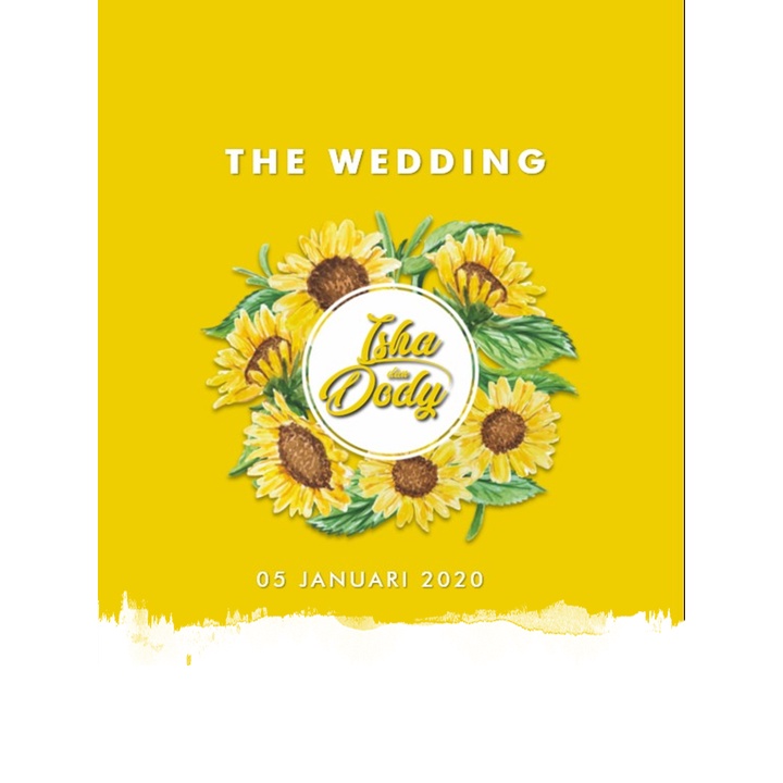 Undangan Digital Video Pernikahan Custom Foto Prewedding