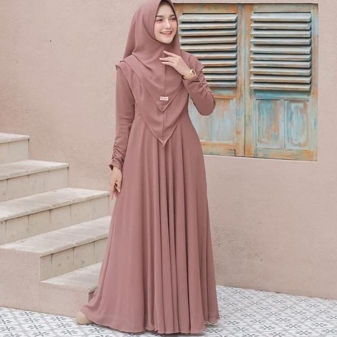 Baju Gamis Wanita Mayra Setelan Syari / Baju Gamis Wanita Terbaru