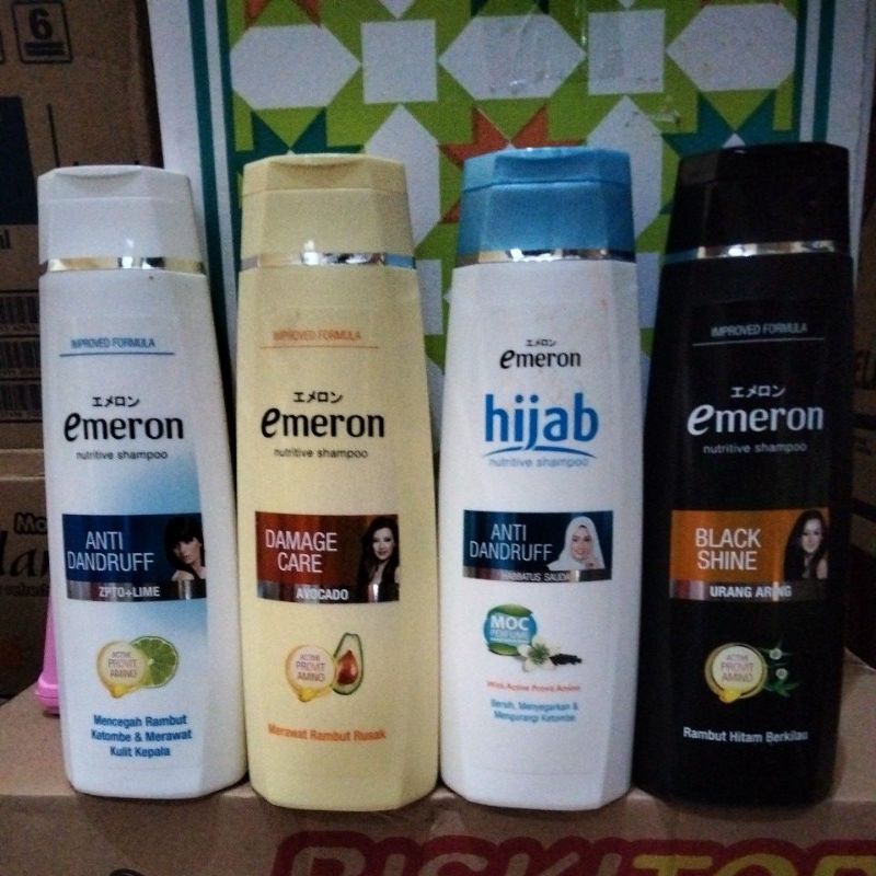 Shampoo EMERON / Nutritive shampoo / Shampoo Perawatan / 340ml
