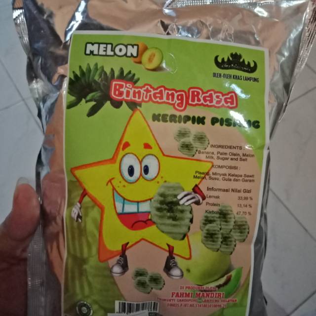 

oleh-oleh Lampung keripik Pisang