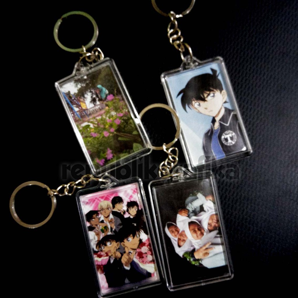 GANTUNGAN KUNCI AKRILIK CUSTOM SOUVENIR MURAH KADO UNIK