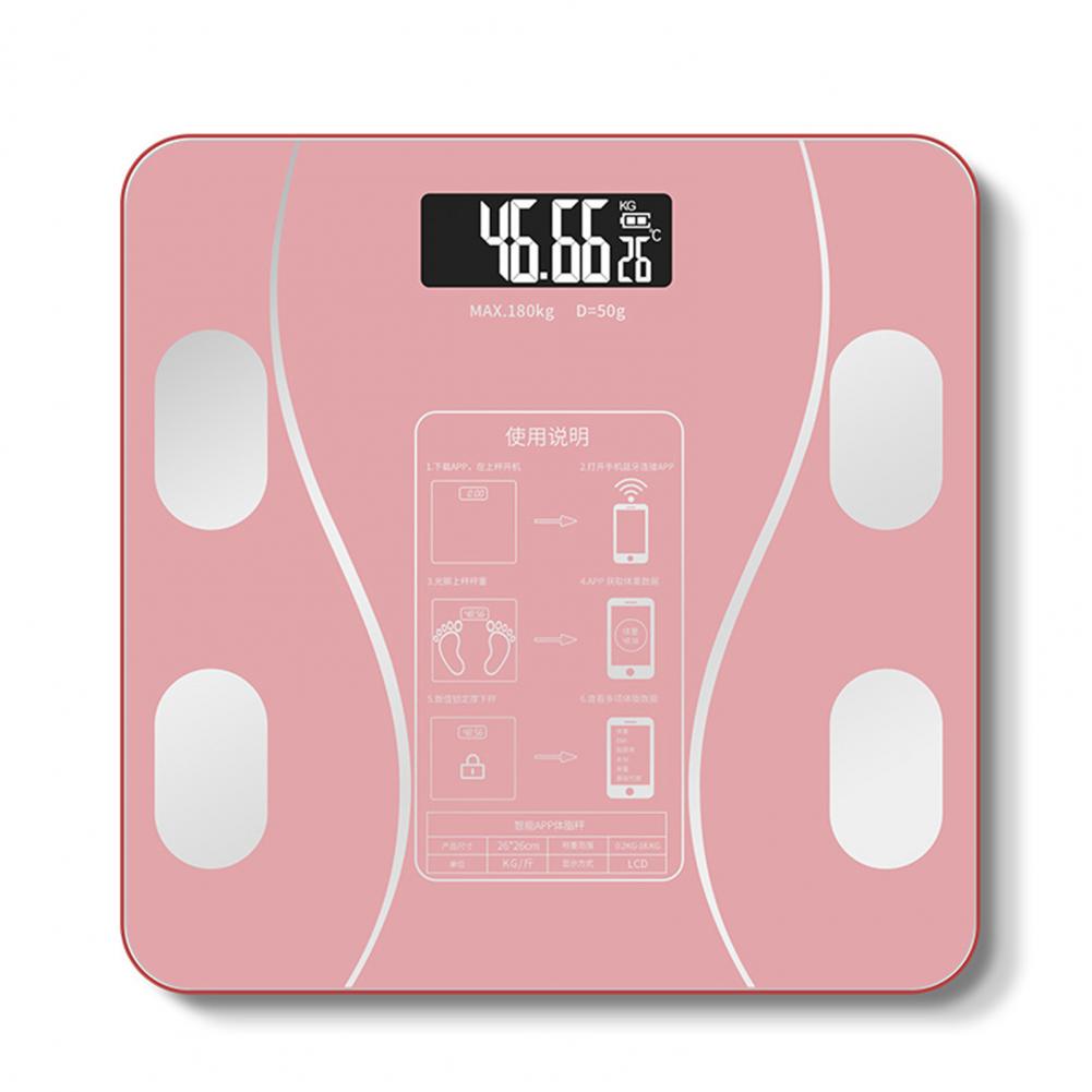 Timbangan Berat Badan Digital LCD Skala Presisi Body Fat Scale Floor