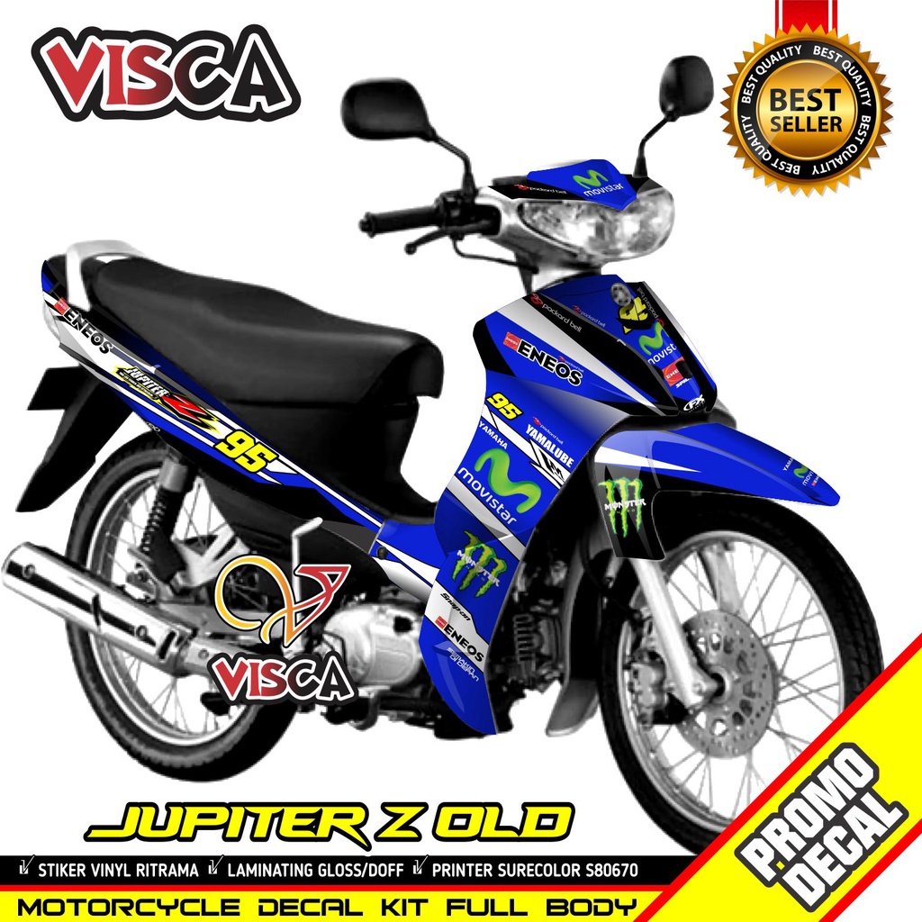 Decal Jupiter Z Lama Stiker Jupiter Z Lama Dekal Jupiter Z Lama Striping Jupiter Z Lama Decal Hologr