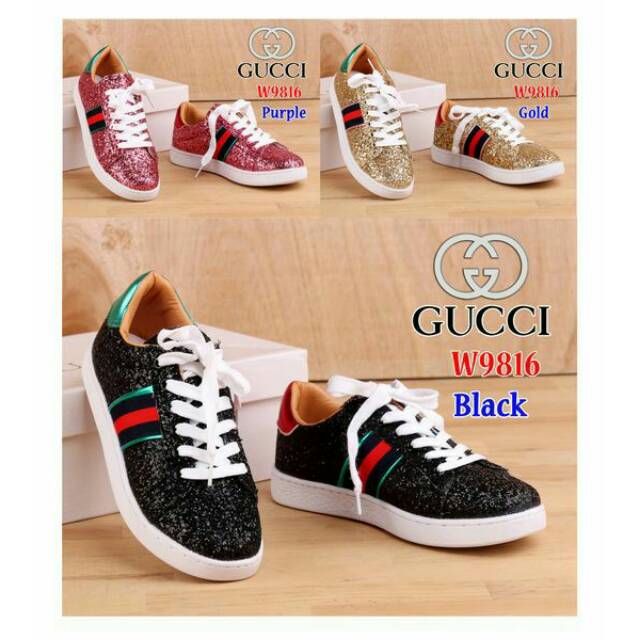 Sepatu Sneaker Gucci W9816 (36-40)